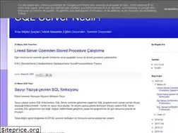 Sites similar to sqlservernedir.blogspot.com