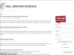 Sites similar to sqlserverscience.com