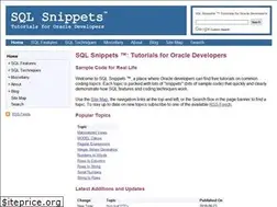 Sites similar to sqlsnippets.com