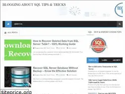 Sites similar to sqltechtips.blogspot.com
