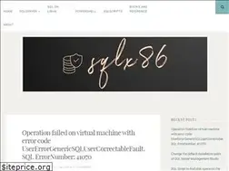 Sites similar to sqlx86.com