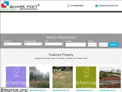Sites similar to squarefeetrealtors.in