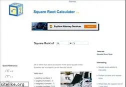 Sites similar to squarerootcalculator.co