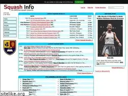 Sites similar to squashinfo.com