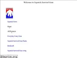 Sites similar to squatchsurvivalgear.com