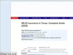 Sites similar to sr22texas.org
