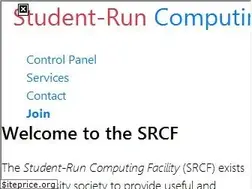 Sites similar to srcf.net