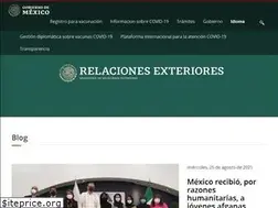 Sites similar to sre.gob.mx