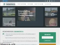 Sites similar to srebrenica.org.uk