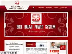 Sites similar to sreebalajipowersystem.com