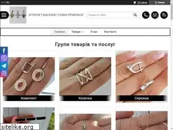 Sites similar to sribni-prukrasy.com.ua