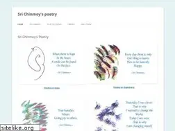 Sites similar to srichinmoypoetry.com
