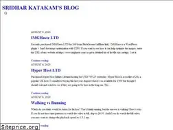 Sites similar to sridhar.blog