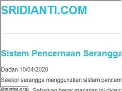 Sites similar to sridianti.com