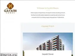 Sites similar to srigayatrihomes.com