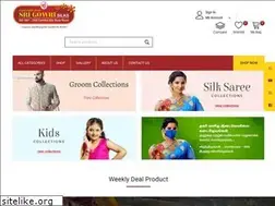 Sites similar to srigowrisilks.com