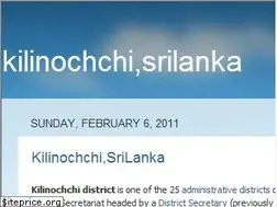 Sites similar to srikilinochchi.blogspot.com