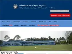 Sites similar to srikrishnacollegebagula.ac.in