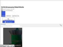 Sites similar to srikrishnaswamymetalworks.com