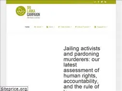 Sites similar to srilankacampaign.org