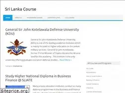 Sites similar to srilankacourse.com