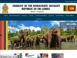 Sites similar to srilankaembassybeirut.com