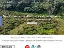 Sites similar to srilankainstyle.com