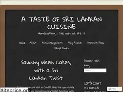 Sites similar to srilankancuisine.wordpress.com