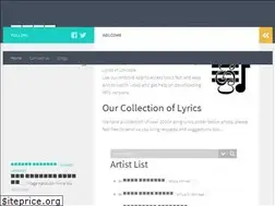 Sites similar to srilyrics.com