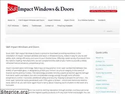 Sites similar to srimpactwindowsanddoors.com