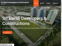 Sites similar to srinandidevelopers.com