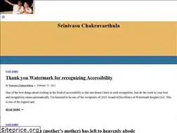 Sites similar to srinivasu.org