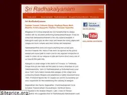 Sites similar to sriradhakalyanam.org
