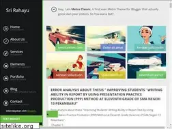 Sites similar to srirahayupku.blogspot.com