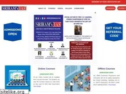 Sites similar to sriramsias.com