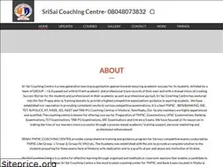 Sites similar to srisaicoachingcentermdu.in