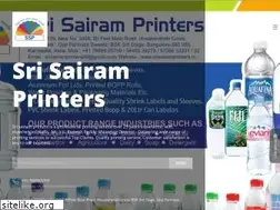 Sites similar to srisairamprinters.com
