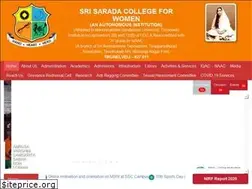 Sites similar to srisaradacollege.org