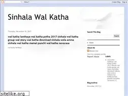 Sites similar to srisinhalawalakatha.blogspot.com