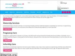 Sites similar to srisrinivasahospital.com
