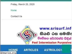 Sites similar to srisurf.info