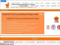 Sites similar to srit.ac.in