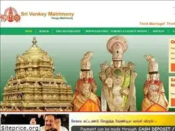 Sites similar to srivenkeymatrimony.com