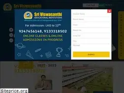 Sites similar to sriviswasanthischools.in