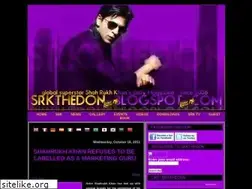 Sites similar to srkthedon.blogspot.com