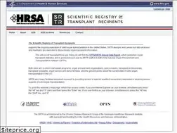 Sites similar to srtr.transplant.hrsa.gov