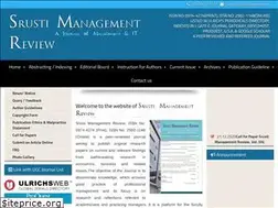 Sites similar to srustimanagementreview.ac.in