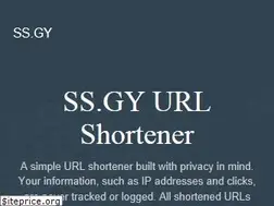 Sites similar to ss.gy