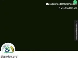 Sites similar to ssagrofoods.co.in