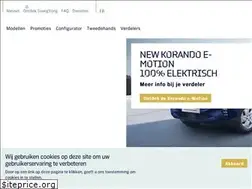Sites similar to ssangyong.be